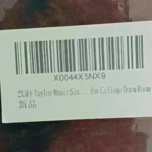 NEW Taylor Swift Fans ERAS TOUR Wall Tapestry Banner Home Fun Party Flag Small - Picture 8 of 8